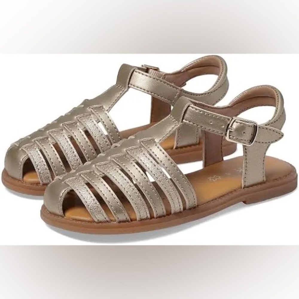 Geox Girls' Karly Closed Toe Sandals EUC